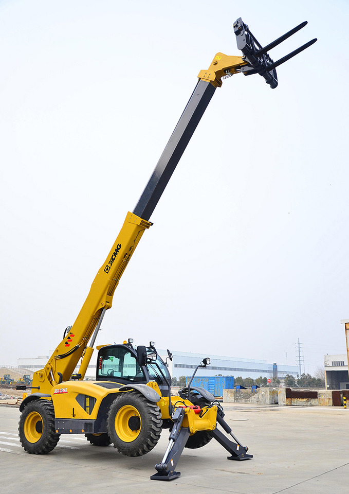 Sollevatore telescopico XCMG XTF1256K 5.4ton used diesel forklift loader telehandler for sale: foto 6