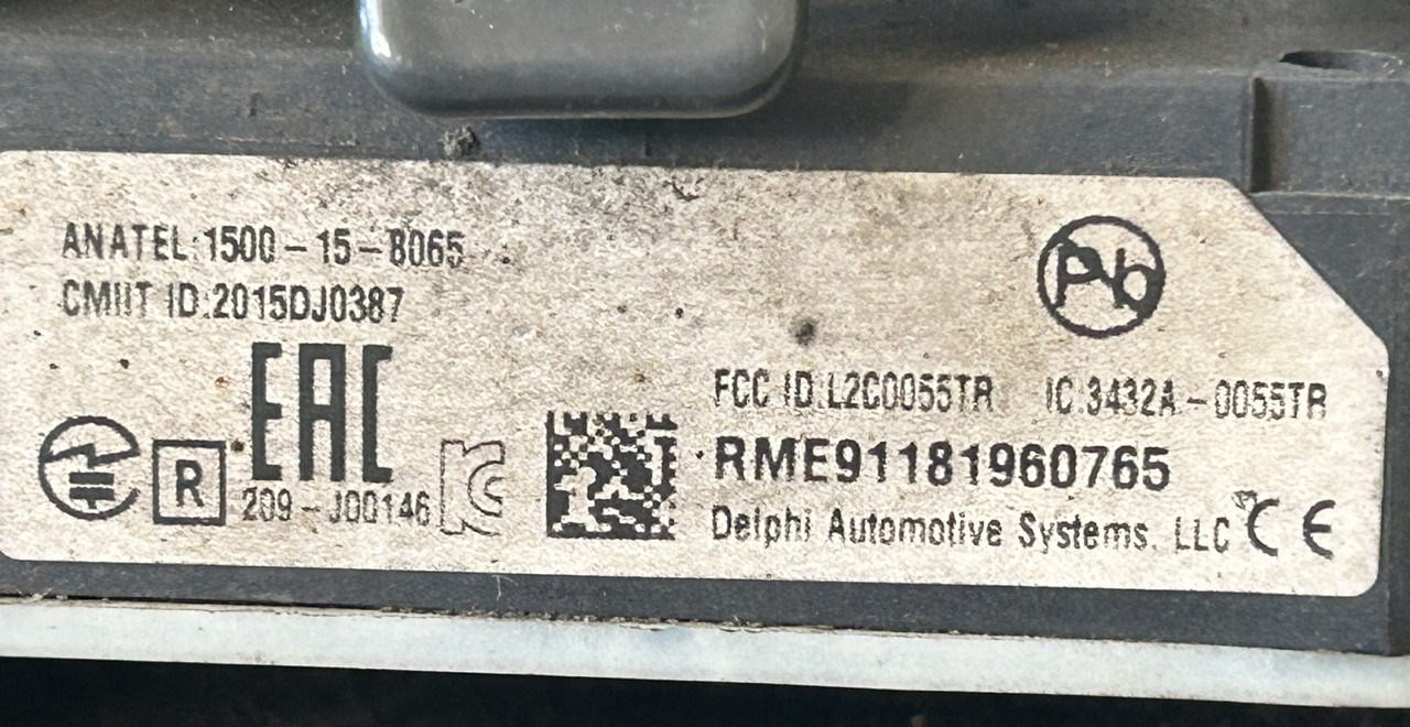 ACTROS MP4 RBZ RADAR CONTROL MODULE - ECU: foto 4 ACTROS MP4 RBZ RADAR CONTROL MODULE - ECU: foto 4