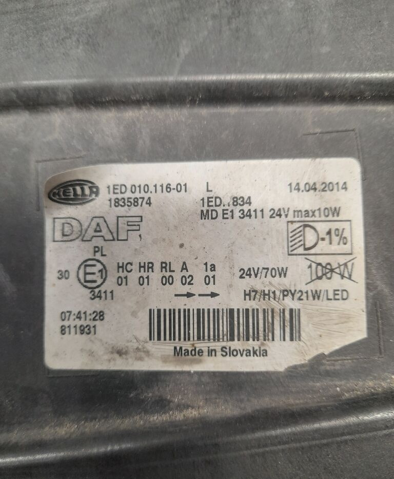 DAF XF 106 LIFT 0501328597 TRAXON - ECU per Camion: foto 5 DAF XF 106 LIFT 0501328597 TRAXON - ECU per Camion: foto 5