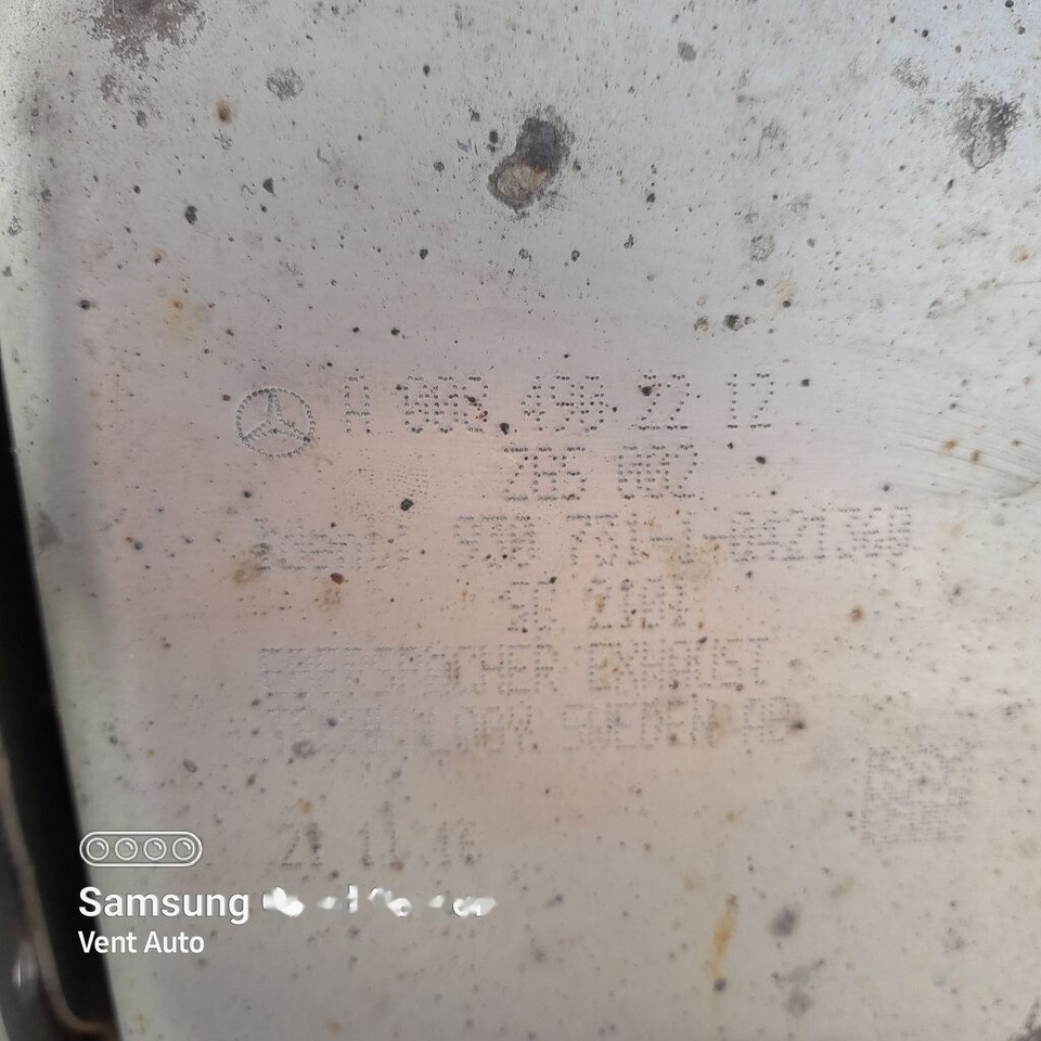 Mercedes-Benz ACTROS MP4 A0084902212 Mercedes-Benz A0084902212 - Convertitore catalitico per Camion: foto 2 Mercedes-Benz ACTROS MP4 A0084902212 Mercedes-Benz A0084902212 - Convertitore catalitico per Camion: foto 2