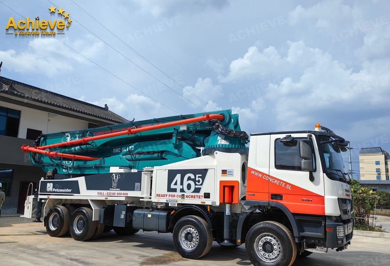 Putzmeister Compact Truck-Mounted Concrete Pump M46-5 【ACHIEVE】TOP CONDITION!!! - Pompa autocarrata: foto 1 Putzmeister Compact Truck-Mounted Concrete Pump M46-5 【ACHIEVE】TOP CONDITION!!! - Pompa autocarrata: foto 1