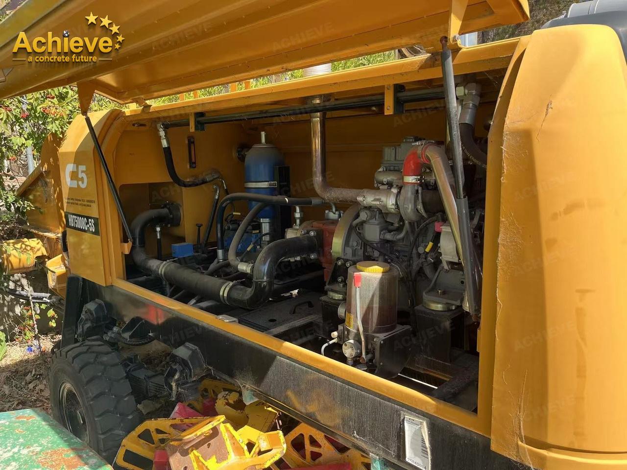 SANY SANY 【ACHIEVE】TOP CONDITION!!! demo new low hours Sany Concrete Trailer Pump 2017 HBT5008C-5S - Pompa carrellata per calcestruzzo: foto 4 SANY SANY 【ACHIEVE】TOP CONDITION!!! demo new low hours Sany Concrete Trailer Pump 2017 HBT5008C-5S - Pompa carrellata per calcestruzzo: foto 4