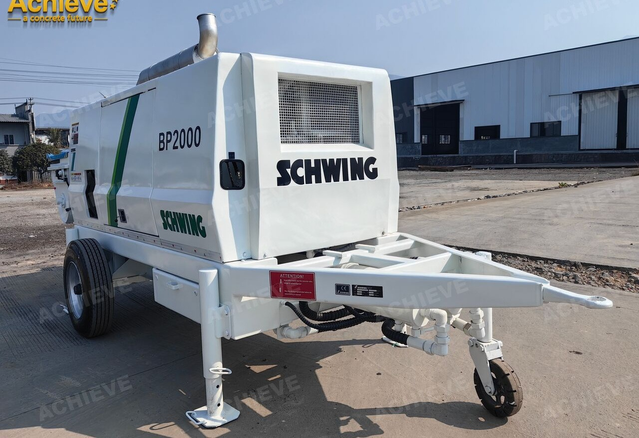 Pompa carrellata per calcestruzzo SCHWING STETTER 2009【ACHIEVE】TOP CONDITION!!!  Good Selling SCHWING Projection BP2000 11Estuco Concreto Concrete Pump: foto 14
