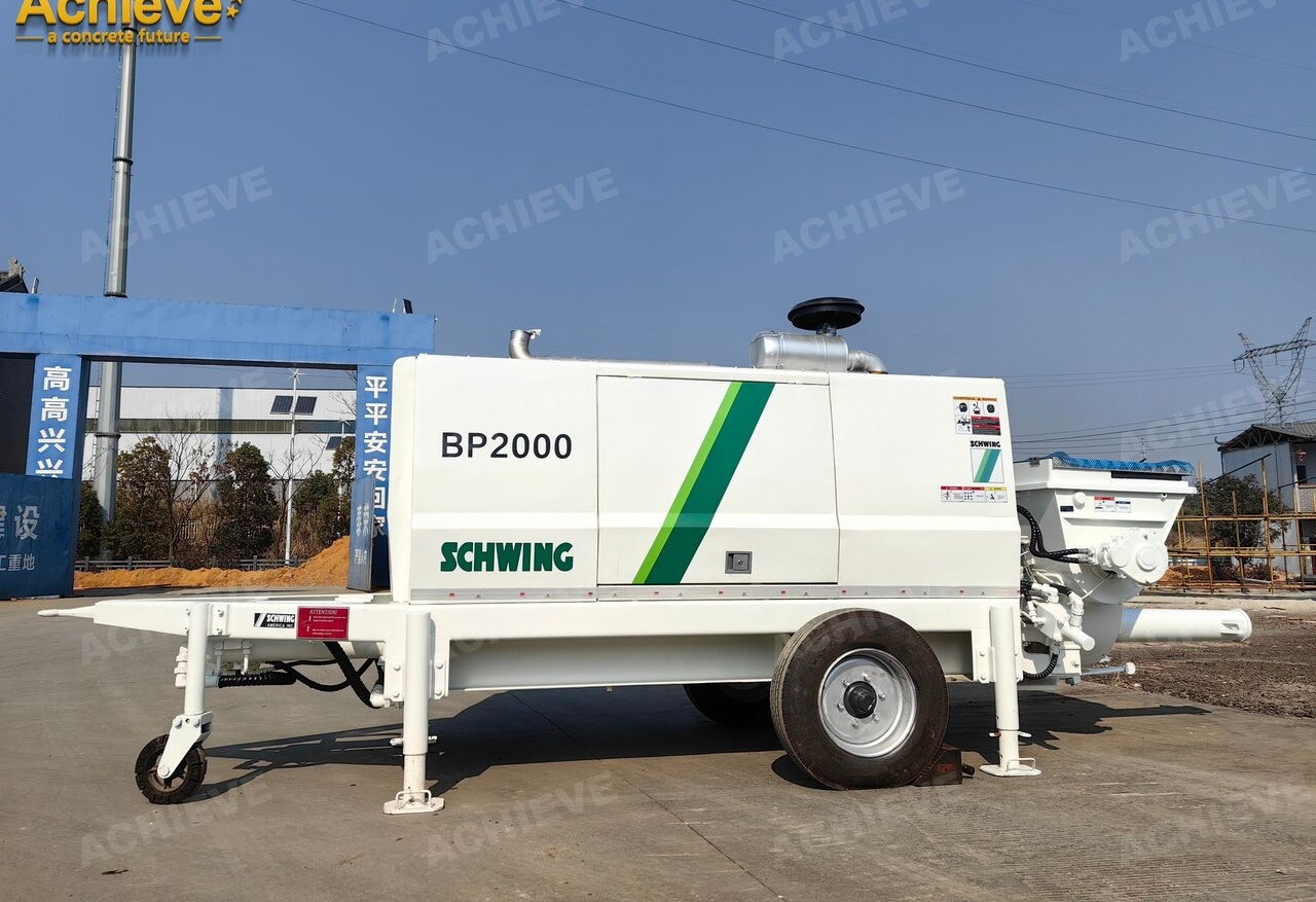 SCHWING STETTER 2009【ACHIEVE】TOP CONDITION!!! Good Selling SCHWING Projection BP2000 11Estuco Concreto Concrete Pump - Pompa carrellata per calcestruzzo: foto 1 SCHWING STETTER 2009【ACHIEVE】TOP CONDITION!!! Good Selling SCHWING Projection BP2000 11Estuco Concreto Concrete Pump - Pompa carrellata per calcestruzzo: foto 1