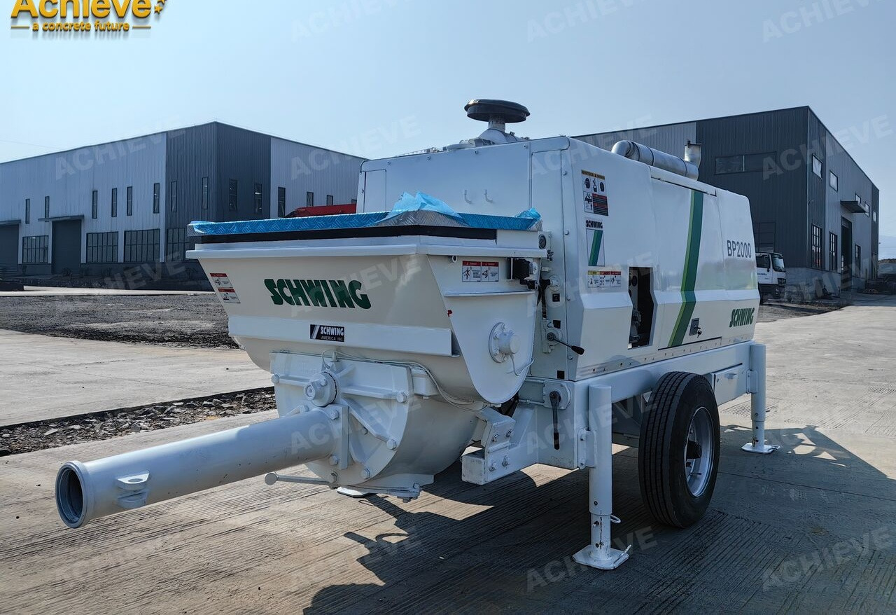 Pompa carrellata per calcestruzzo SCHWING STETTER 2009【ACHIEVE】TOP CONDITION!!!  Good Selling SCHWING Projection BP2000 11Estuco Concreto Concrete Pump: foto 11