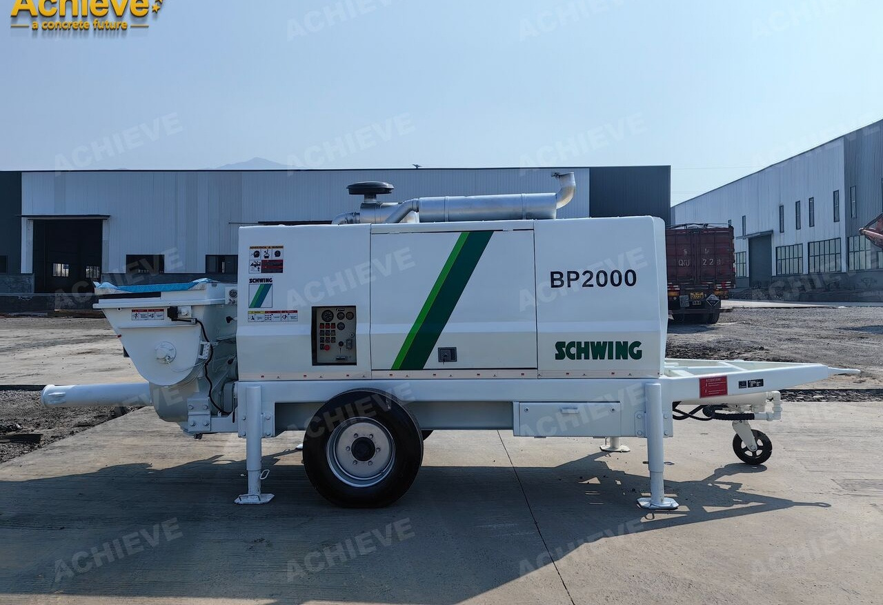 Pompa carrellata per calcestruzzo SCHWING STETTER 2009【ACHIEVE】TOP CONDITION!!!  Good Selling SCHWING Projection BP2000 11Estuco Concreto Concrete Pump: foto 26