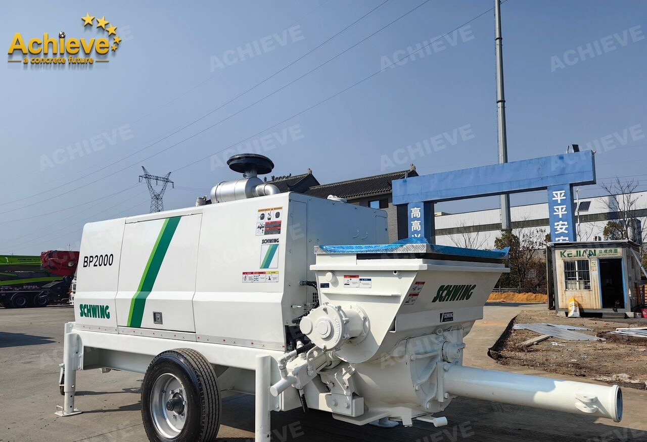 Pompa carrellata per calcestruzzo SCHWING STETTER 2009【ACHIEVE】TOP CONDITION!!!  Good Selling SCHWING Projection BP2000 11Estuco Concreto Concrete Pump: foto 21