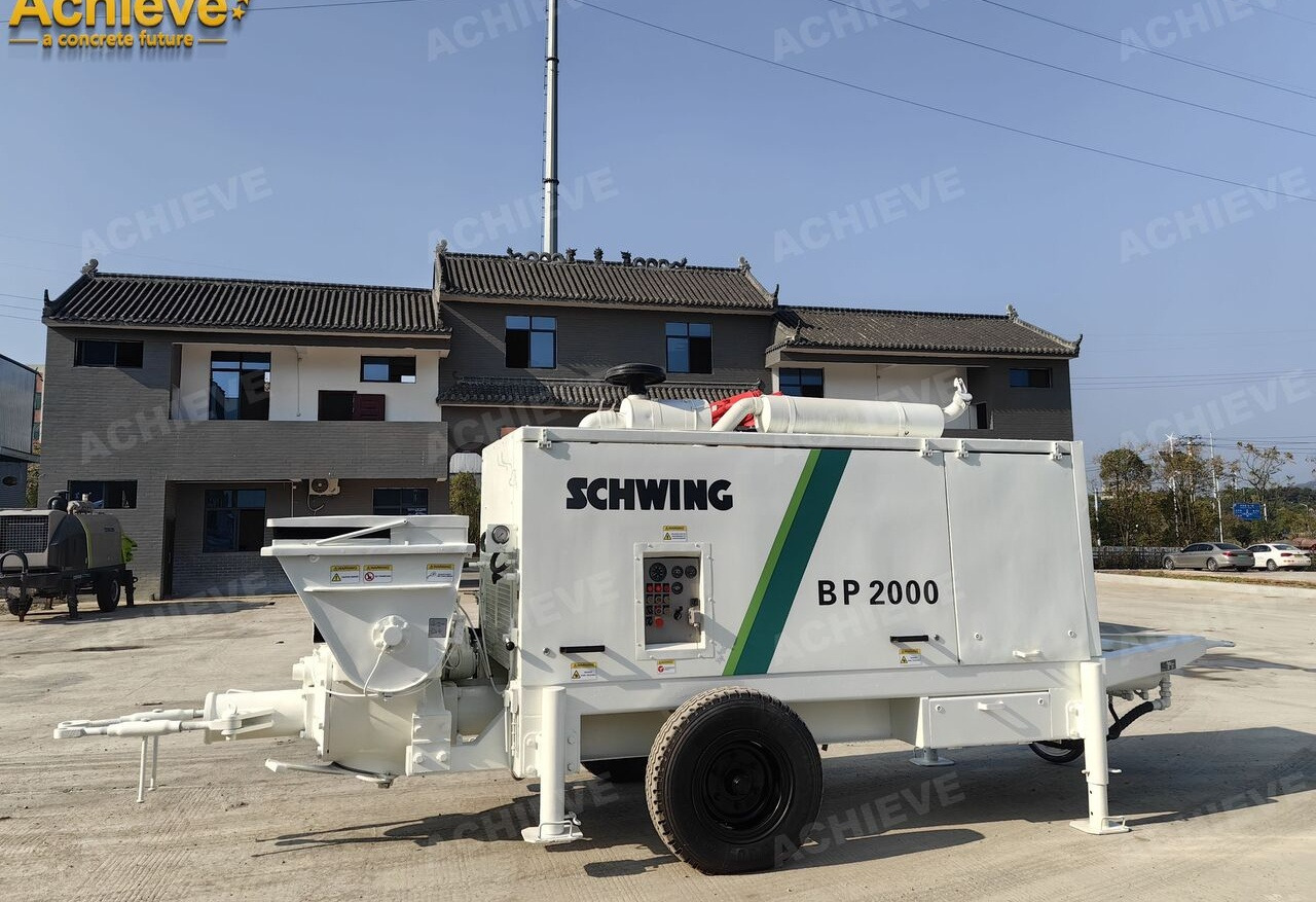 Schwing BP2000 5000kg 2008 Concrete Pump With Brand New High Quality【ACH - Pompa carrellata per calcestruzzo: foto 4 Schwing BP2000 5000kg 2008 Concrete Pump With Brand New High Quality【ACH - Pompa carrellata per calcestruzzo: foto 4
