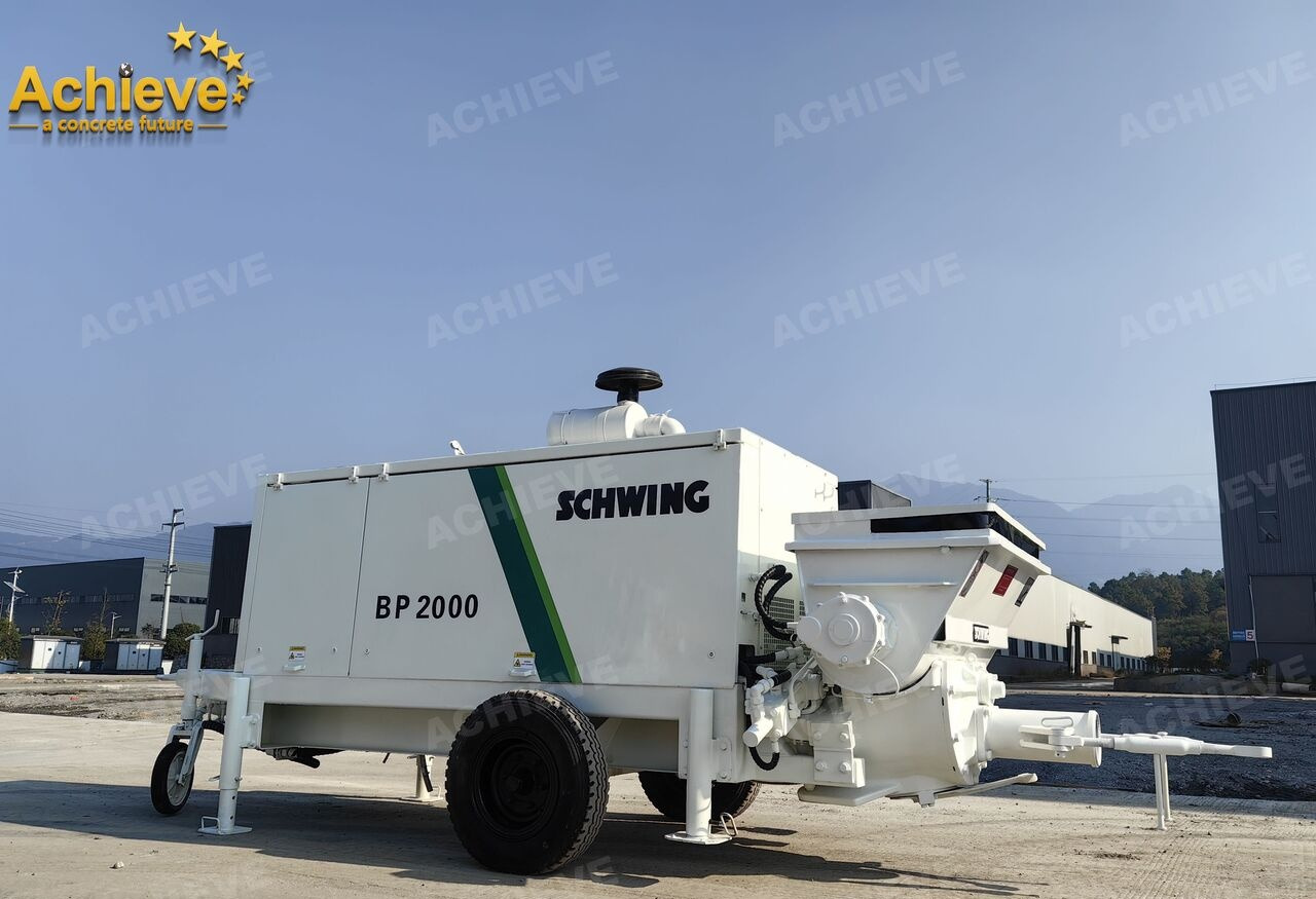 Schwing BP2000 5000kg 2008 Concrete Pump With Brand New High Quality【ACH - Pompa carrellata per calcestruzzo: foto 3 Schwing BP2000 5000kg 2008 Concrete Pump With Brand New High Quality【ACH - Pompa carrellata per calcestruzzo: foto 3