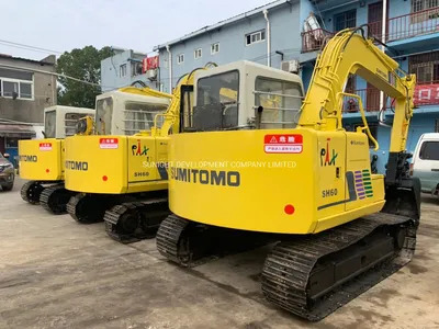 Japan Origin Used 6t Sumitomo Sh60 S160 S160f2 Crawler Mini Excavator - Escavatore cingolato: foto 1 Japan Origin Used 6t Sumitomo Sh60 S160 S160f2 Crawler Mini Excavator - Escavatore cingolato: foto 1