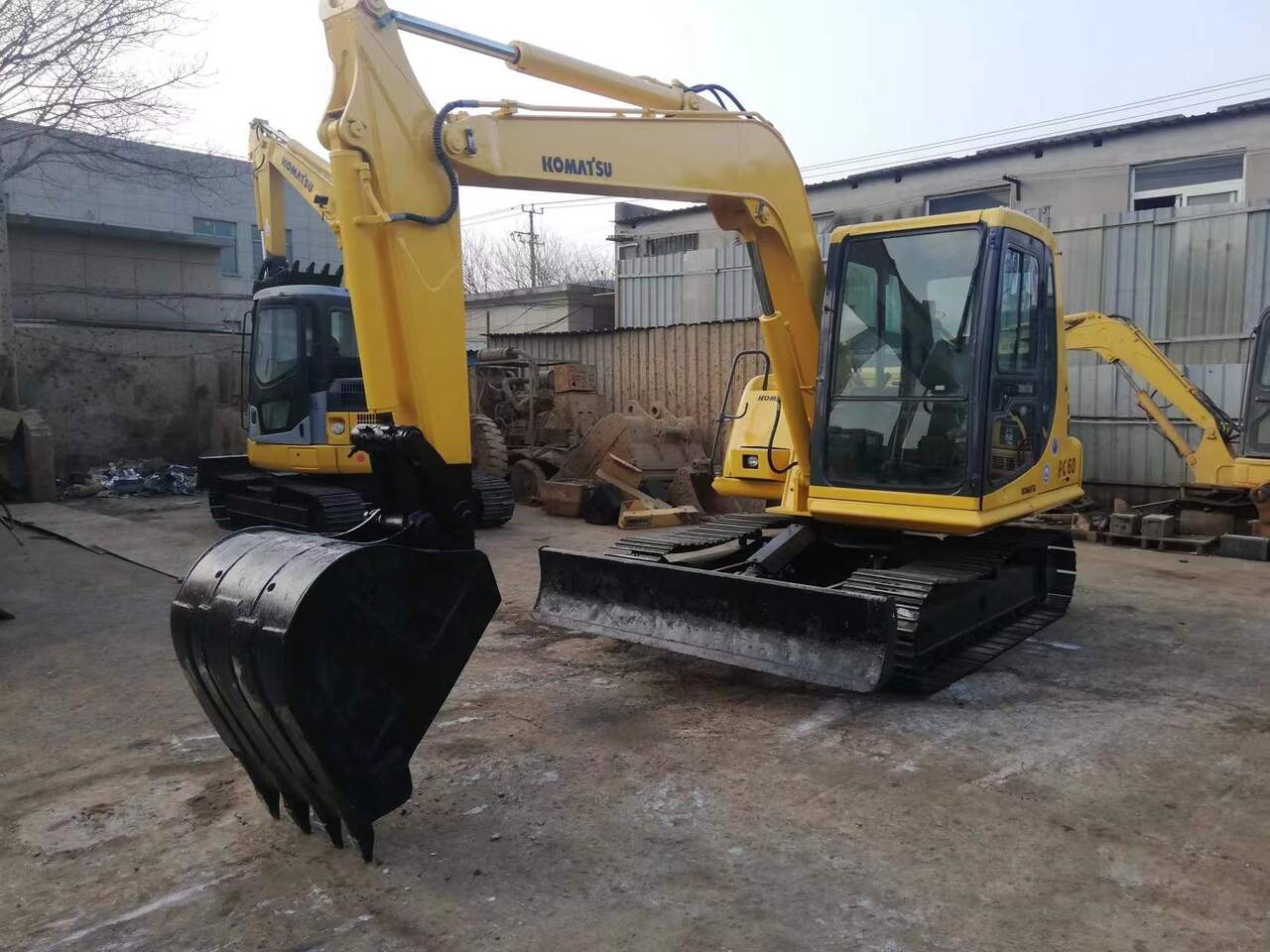 KOMATSU mini excavator Komatsu PC60, PC55, PC50 - Miniescavatore: foto 3 KOMATSU mini excavator Komatsu PC60, PC55, PC50 - Miniescavatore: foto 3