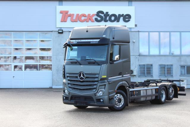 Mercedes-Benz Actros 2552LL ENA - Autocarro portacontainer/ Caisse interchangeable: foto 1 Mercedes-Benz Actros 2552LL ENA - Autocarro portacontainer/ Caisse interchangeable: foto 1