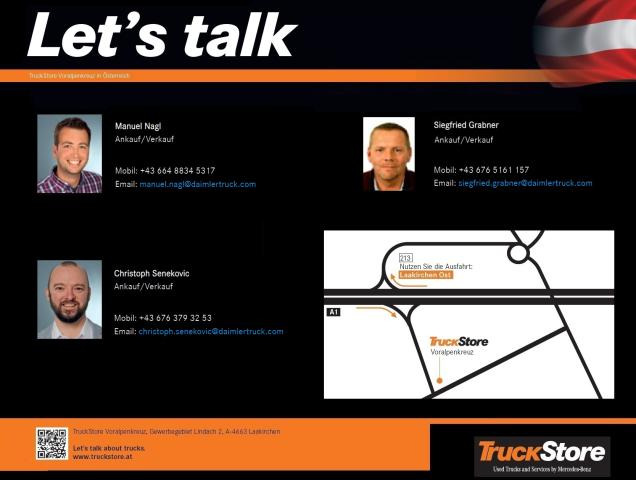 Mercedes-Benz Antos 1836L - Autocarro con pianale/ Cassone fisso: foto 2 Mercedes-Benz Antos 1836L - Autocarro con pianale/ Cassone fisso: foto 2