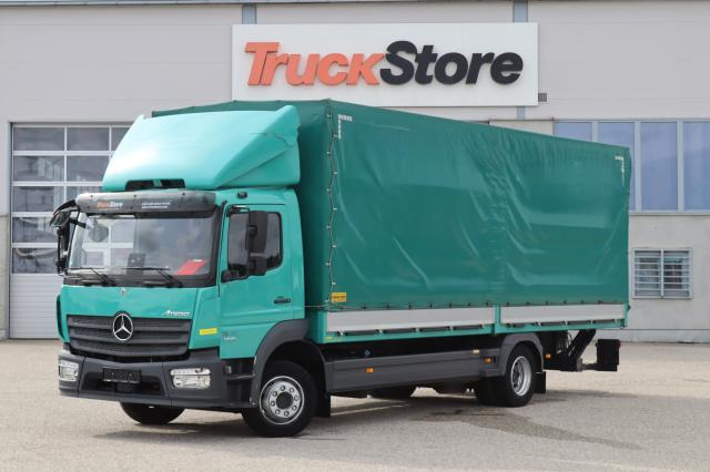 Mercedes-Benz Atego 1221 L - Camion centinato: foto 1 Mercedes-Benz Atego 1221 L - Camion centinato: foto 1