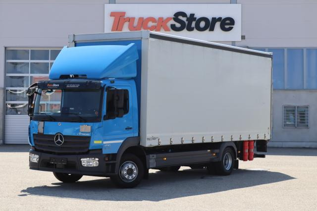 Mercedes-Benz Atego 1230 L - Camion centinato: foto 1 Mercedes-Benz Atego 1230 L - Camion centinato: foto 1