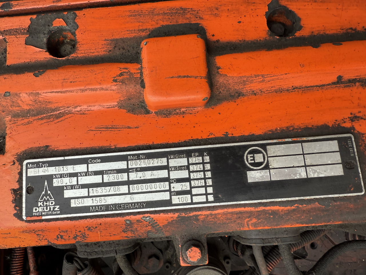 DEUTZ BF4M1013E - Motore per Escavatore gommato: foto 3 DEUTZ BF4M1013E - Motore per Escavatore gommato: foto 3