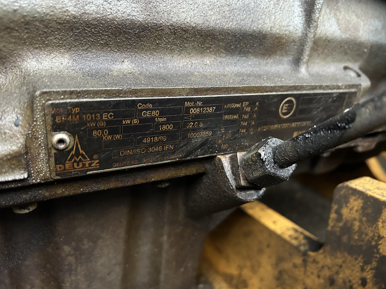 DEUTZ BF4M1013EC - Motore per Escavatore: foto 4 DEUTZ BF4M1013EC - Motore per Escavatore: foto 4