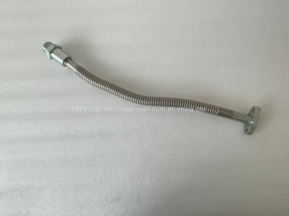FPT IVECO CASE Cursor9Bus F2CFE612D*J231/F2CFE612A*J098 5802748674 TURBOCHARGER OIL LINE 504354439 - Turbocompressore per Autobus: foto 2 FPT IVECO CASE Cursor9Bus F2CFE612D*J231/F2CFE612A*J098 5802748674 TURBOCHARGER OIL LINE 504354439 - Turbocompressore per Autobus: foto 2