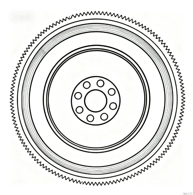 OEM Engine Cursor13 Flywheel F5043787980 - Volano: foto 1 OEM Engine Cursor13 Flywheel F5043787980 - Volano: foto 1