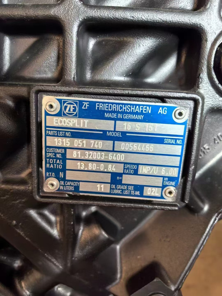 ZF 16 S 151 - Cambio: foto 1 ZF 16 S 151 - Cambio: foto 1