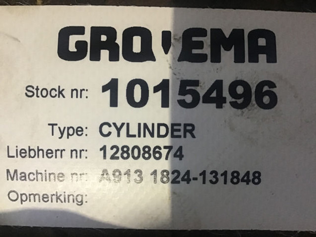 Liebherr Cylinder - Cilindro idraulico: foto 4 Liebherr Cylinder - Cilindro idraulico: foto 4