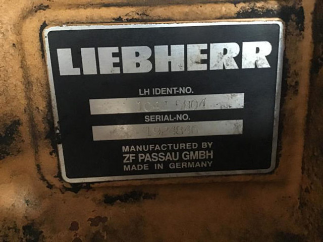 Liebherr Front Axle - Asse anteriore: foto 3 Liebherr Front Axle - Asse anteriore: foto 3