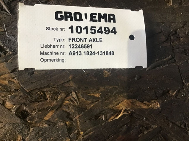 Liebherr Front Axle - Assali e ricambi: foto 1 Liebherr Front Axle - Assali e ricambi: foto 1