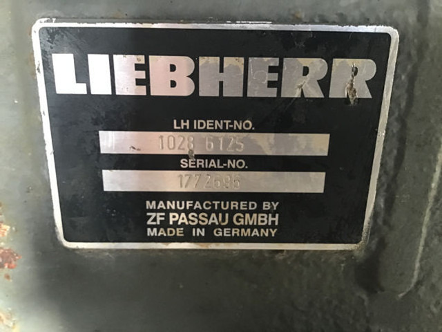 Liebherr Frontaxle - Asse anteriore: foto 2 Liebherr Frontaxle - Asse anteriore: foto 2