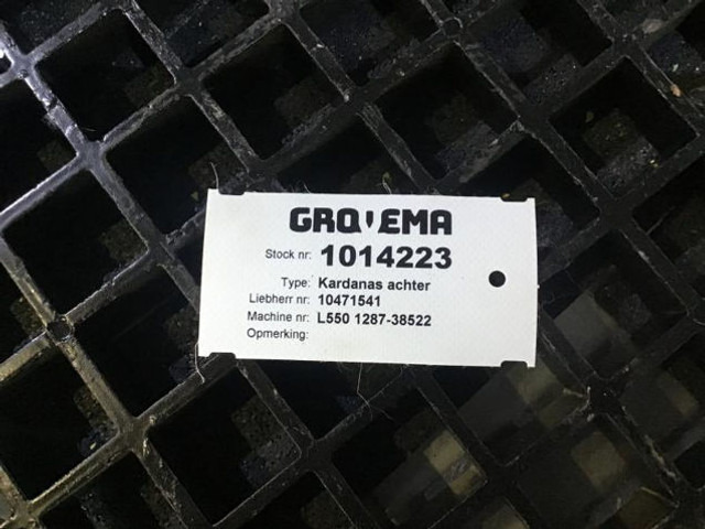 Liebherr Propellor Shaft - Semiasse: foto 3 Liebherr Propellor Shaft - Semiasse: foto 3