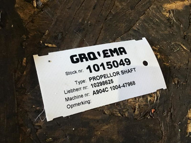 Liebherr Propellor Shaft - Semiasse: foto 2 Liebherr Propellor Shaft - Semiasse: foto 2