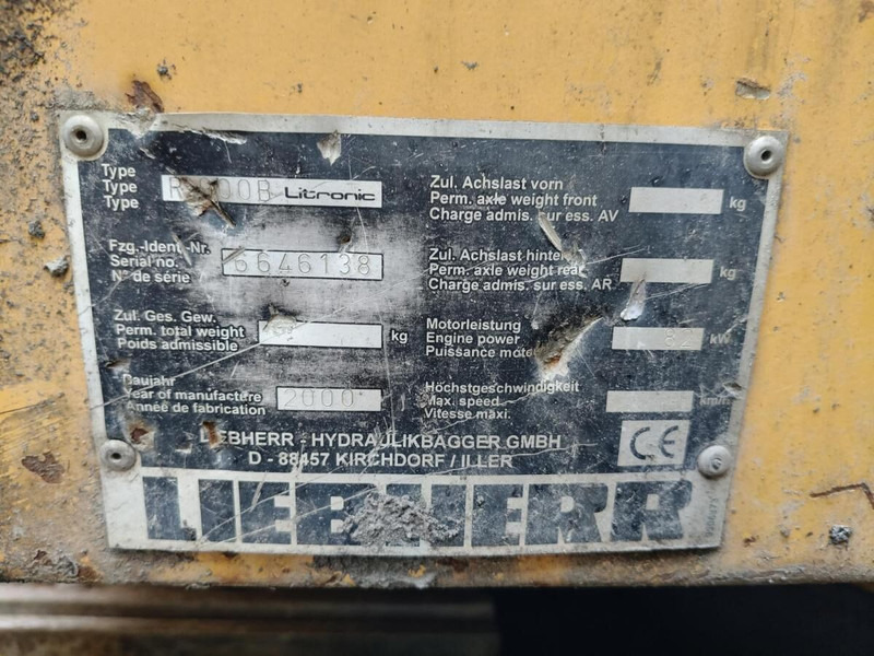 Liebherr R900B Li - Escavatore cingolato: foto 4 Liebherr R900B Li - Escavatore cingolato: foto 4