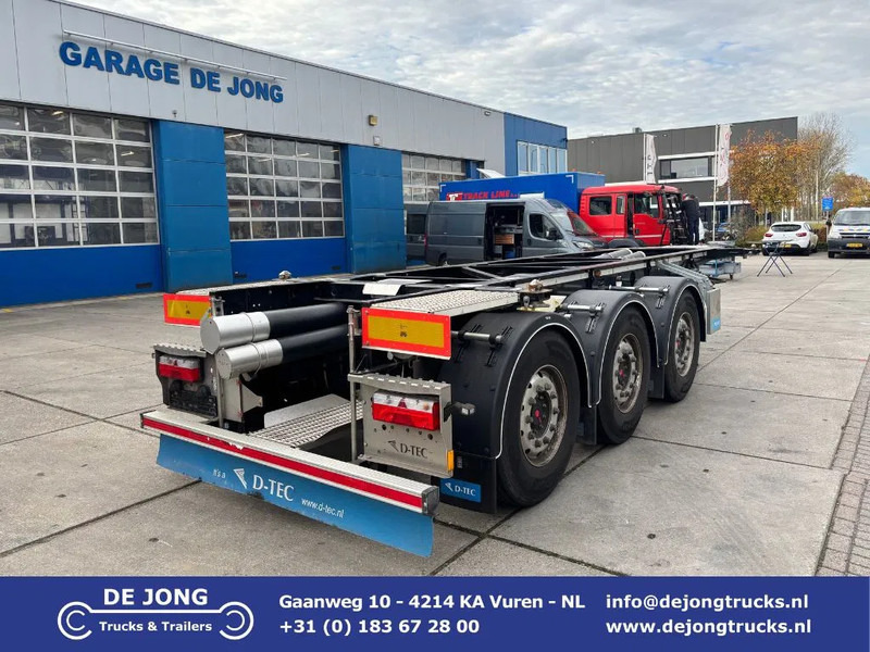 D-Tec CC-20-3-T / 20 FT ADR Tank Chassis / SAF Disc - Semirimorchio portacontainer/ Caisse interchangeable: foto 1 D-Tec CC-20-3-T / 20 FT ADR Tank Chassis / SAF Disc - Semirimorchio portacontainer/ Caisse interchangeable: foto 1