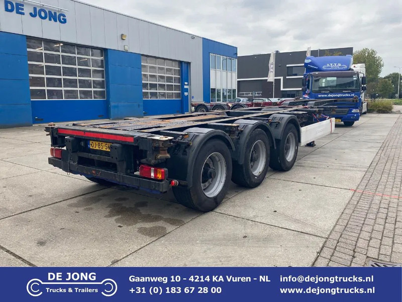 Krone SD 27 / Container Chassis / BPW + Disc / 1x Extendable / 1x Lift Axle - Semirimorchio portacontainer/ Caisse interchangeable: foto 1 Krone SD 27 / Container Chassis / BPW + Disc / 1x Extendable / 1x Lift Axle - Semirimorchio portacontainer/ Caisse interchangeable: foto 1
