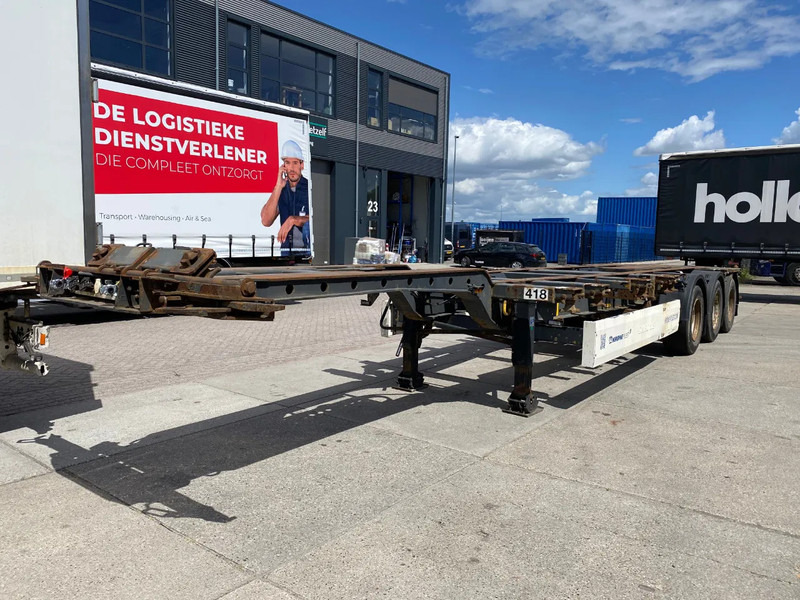 Krone SD 27 / Container Chassis / BPW + Drum / 1x Extendable / 45 FT - Semirimorchio portacontainer/ Caisse interchangeable: foto 4 Krone SD 27 / Container Chassis / BPW + Drum / 1x Extendable / 45 FT - Semirimorchio portacontainer/ Caisse interchangeable: foto 4