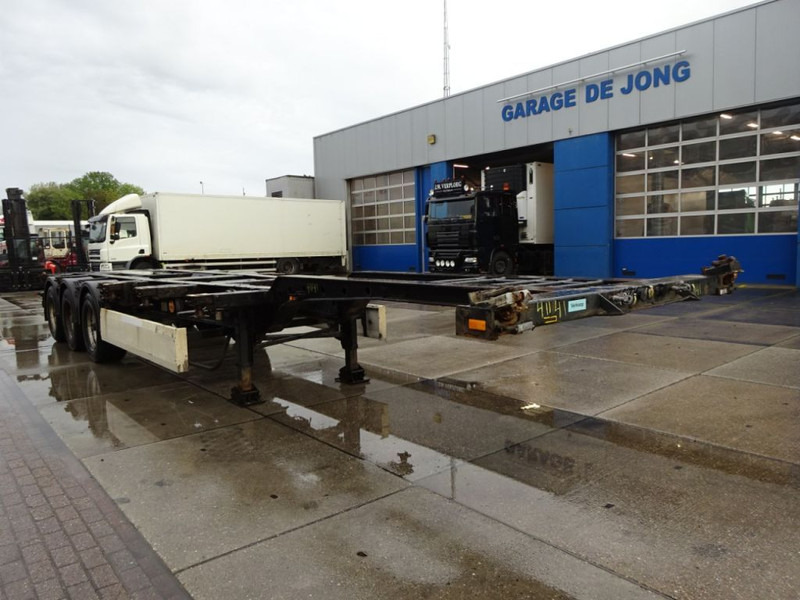 Krone SDC 27 / Container Chassis / BPW + Drum / Lift Axle - Semirimorchio portacontainer/ Caisse interchangeable: foto 4 Krone SDC 27 / Container Chassis / BPW + Drum / Lift Axle - Semirimorchio portacontainer/ Caisse interchangeable: foto 4