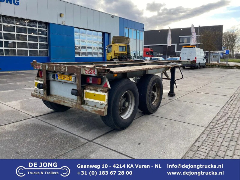 Pacton Container Chassis 20 FT / Steel Suspension - Semirimorchio portacontainer/ Caisse interchangeable: foto 1 Pacton Container Chassis 20 FT / Steel Suspension - Semirimorchio portacontainer/ Caisse interchangeable: foto 1