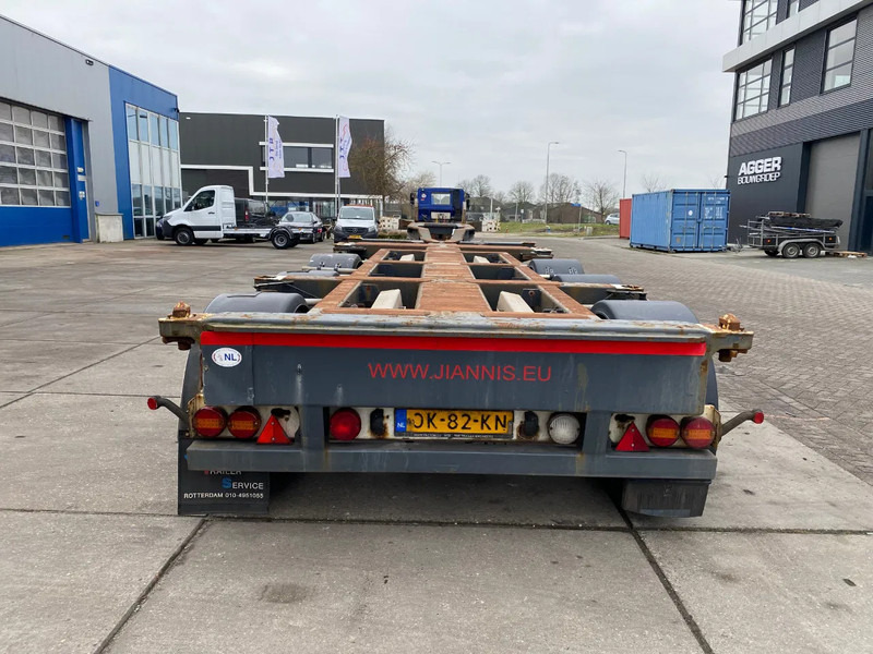 Pacton TXC 343 Multi / 3x Extendable / 1x Lift Axle - Semirimorchio portacontainer/ Caisse interchangeable: foto 2 Pacton TXC 343 Multi / 3x Extendable / 1x Lift Axle - Semirimorchio portacontainer/ Caisse interchangeable: foto 2