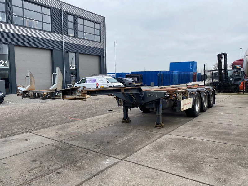Pacton TXC 343 Multi / 3x Extendable / 1x Lift Axle - Semirimorchio portacontainer/ Caisse interchangeable: foto 3 Pacton TXC 343 Multi / 3x Extendable / 1x Lift Axle - Semirimorchio portacontainer/ Caisse interchangeable: foto 3