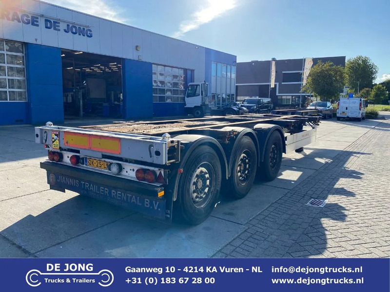 Schmitz Cargobull SCF 24 Chassis / SAF + Disc / 2x Extendable / Lift Axle - Semirimorchio portacontainer/ Caisse interchangeable: foto 1 Schmitz Cargobull SCF 24 Chassis / SAF + Disc / 2x Extendable / Lift Axle - Semirimorchio portacontainer/ Caisse interchangeable: foto 1
