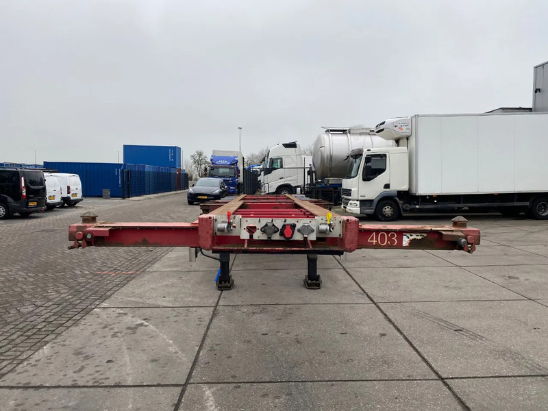 Schmitz Cargobull SCF 24 G Chassis / SAF + Disc / 1x Extendable / Lift axle - Semirimorchio portacontainer/ Caisse interchangeable: foto 4 Schmitz Cargobull SCF 24 G Chassis / SAF + Disc / 1x Extendable / Lift axle - Semirimorchio portacontainer/ Caisse interchangeable: foto 4
