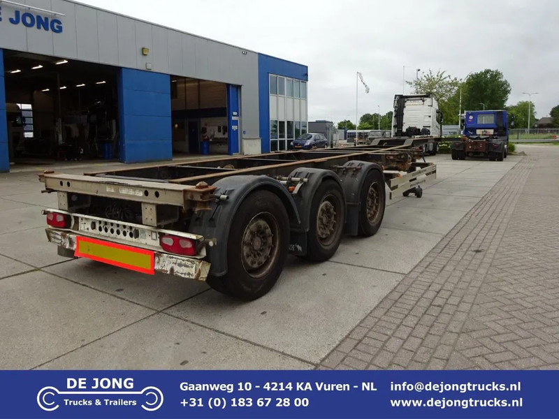 Schmitz Cargobull SCF 27 / SAF + Disc / 1x Extendable / 1x Lift Axle - Semirimorchio portacontainer/ Caisse interchangeable: foto 1 Schmitz Cargobull SCF 27 / SAF + Disc / 1x Extendable / 1x Lift Axle - Semirimorchio portacontainer/ Caisse interchangeable: foto 1