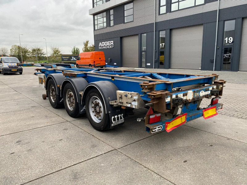 Van Hool 3B0079 / 2x Extendable / SAF Disc - Semirimorchio portacontainer/ Caisse interchangeable: foto 2 Van Hool 3B0079 / 2x Extendable / SAF Disc - Semirimorchio portacontainer/ Caisse interchangeable: foto 2