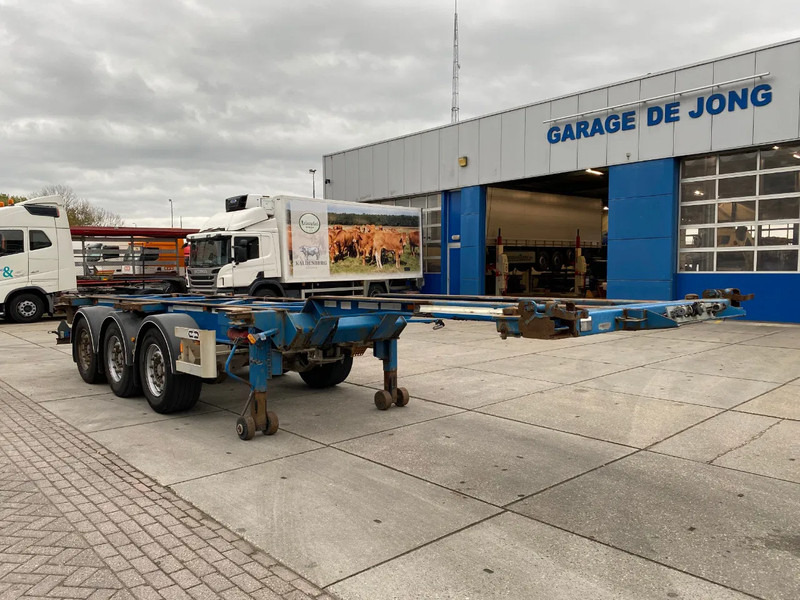 Van Hool 3B0079 / 2x Extendable / SAF Disc - Semirimorchio portacontainer/ Caisse interchangeable: foto 4 Van Hool 3B0079 / 2x Extendable / SAF Disc - Semirimorchio portacontainer/ Caisse interchangeable: foto 4