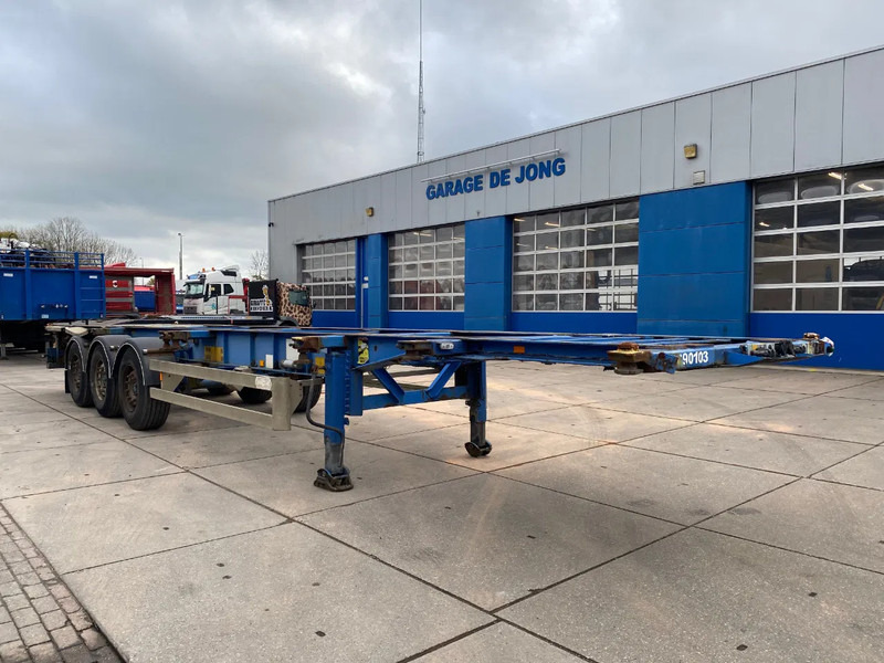 Van Hool 3B0079 / Container chassis / SAF + Disc - Semirimorchio portacontainer/ Caisse interchangeable: foto 5 Van Hool 3B0079 / Container chassis / SAF + Disc - Semirimorchio portacontainer/ Caisse interchangeable: foto 5