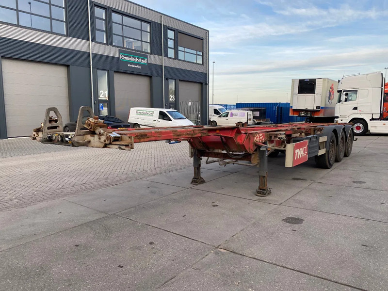 Van Hool Container Chassis / 2x Extendable / SAF + Disc - Semirimorchio portacontainer/ Caisse interchangeable: foto 4 Van Hool Container Chassis / 2x Extendable / SAF + Disc - Semirimorchio portacontainer/ Caisse interchangeable: foto 4