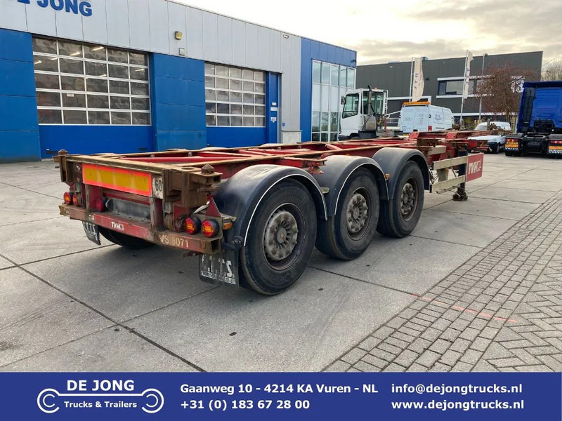 Van Hool Container Chassis / 2x Extendable / SAF + Disc - Semirimorchio portacontainer/ Caisse interchangeable: foto 1 Van Hool Container Chassis / 2x Extendable / SAF + Disc - Semirimorchio portacontainer/ Caisse interchangeable: foto 1