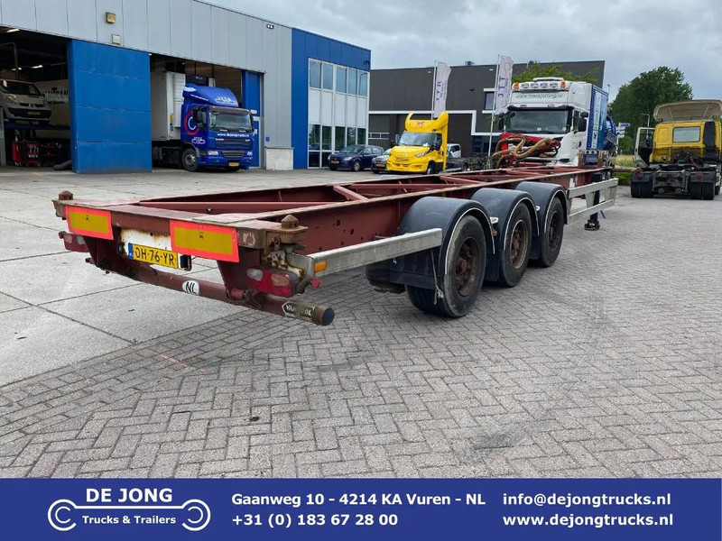 Van Hool Container chassis / 4300 kg / 40 FT / Mega - Semirimorchio portacontainer/ Caisse interchangeable: foto 1 Van Hool Container chassis / 4300 kg / 40 FT / Mega - Semirimorchio portacontainer/ Caisse interchangeable: foto 1