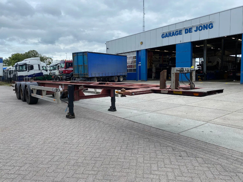 Semirimorchio portacontainer/ Caisse interchangeable Van Hool Container chassis / 4300 kg / 40 FT / Mega: foto 6