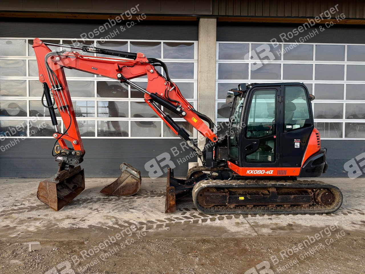 Kubota KX080-4 Verstellausleger / nur 2275h /Klima - Miniescavatore: foto 2 Kubota KX080-4 Verstellausleger / nur 2275h /Klima - Miniescavatore: foto 2