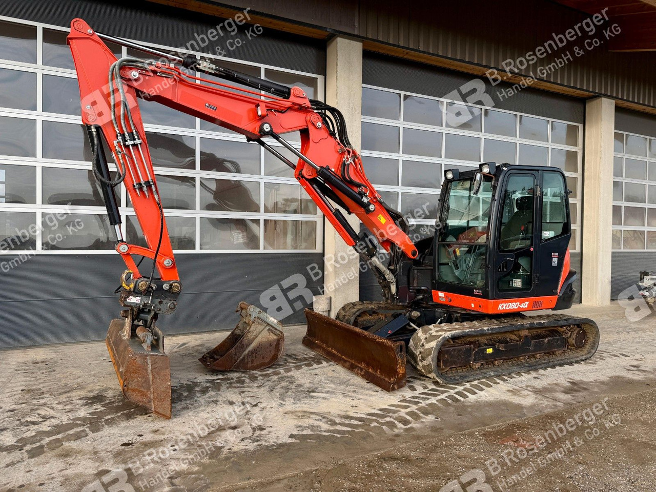 Kubota KX080-4 Verstellausleger / nur 2275h /Klima - Miniescavatore: foto 1 Kubota KX080-4 Verstellausleger / nur 2275h /Klima - Miniescavatore: foto 1